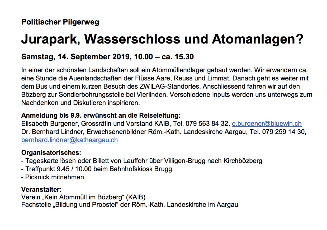 KAIB Politischer Pilgerweg 2